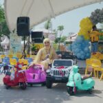 Irish Bella Instagram – Alhamdulillah sesuai permintaan Air Rumi mau birthday party di waterpark biar bisa main dan berenang bersama teman-temannya 🩵
Pastinya terima kasih banyak untuk ..
Venue by @tropikana.waterpark & @theparadiso_
Decor by @lepartyquarter
Rent kids Chair by @emily_toysrental
Doorprize by @terekece.hobby @bib.anak