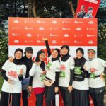 Irish Bella Instagram - Pengalaman pertama kali ikut Fun Run. Dan ternyata… Super Fun @runforhumanityofficial ! ✨ Lagiii yukkk @dhiniaminarti ❤️