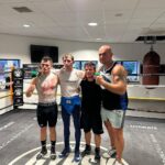 Isaac Lowe Instagram - Good 10 rounds in the bank to night with @georgiev.boxing @eduardboxing @craigkent81 Morecambe