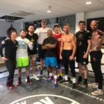Isaac Lowe Instagram - Great 1st week in camp done with the team great fuck up 🆙 Friday session 20 rounds done ✅ #happypaddysday No Guinness this year #teamlowe a big #2023 awaits us 🍀🔝👌 @tysonfury @kronksugarhill @jimmyjamesharrington @burton_hosea @romanfury_ @cousins.brad Morecambe