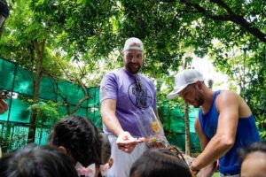 Isaac Lowe Instagram - Today really did take to me. We went to Bangkok orphanage to see the little kids. It really did open my eyes up and we don’t know how lucky we are to see these little kids faces to give them some drinks and sweets, 💙🌎 little things in life matter 🙏🏻🙏🏻🙏🏻
