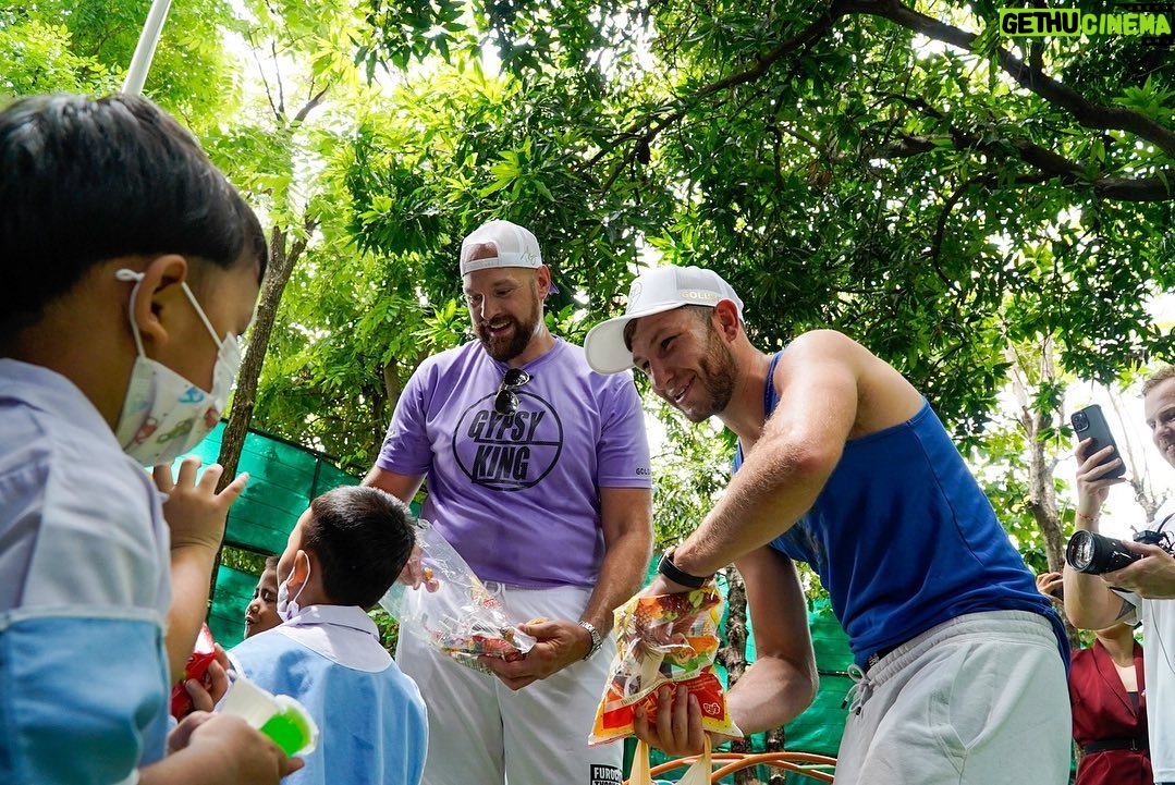 Isaac Lowe - 1.4K Likes - Today really did take to me. We went to Bangkok orphanage to see the little kids. It really did open my eyes up and we don’t know how lucky we are to see these little kids faces to give them some drinks and sweets, 💙🌎 little things in life matter 🙏🏻🙏🏻🙏🏻