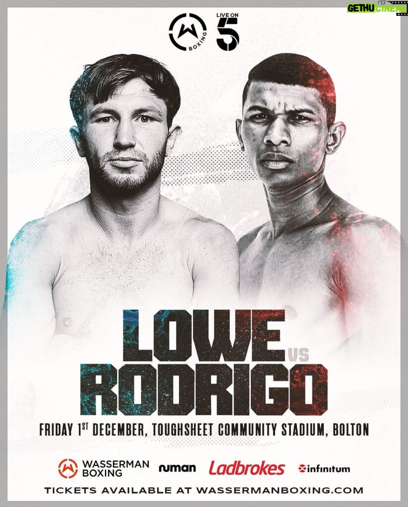 Isaac Lowe Instagram - Same date same focus same outcome #teamlowe see use next week Get your tickets 🎫 https://tinyurl.com/McGregorLowe We go after Lee McGregor in the New Year 🥊🥊