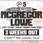 Isaac Lowe Instagram - 3 weeks to go 👊🏻⚡️⏳ Get your tickets now please see @mjcatterall for tickets Thank u for the support @wassermanboxing @sauerlandbros @channel5sport