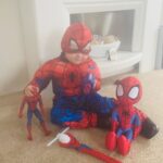 Isaac Lowe Instagram - My little spider-Man ready for Halloween 🎃 💙💙 @margaret.thompson.x Morecambe