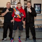 Isaac Lowe Instagram - Happy birthday 🎈 to good friend and trainer who’s always bin ther for me I had my first amateur fight with him age 10 and still with him 20years later 👋 💙 we keep it going have a good one @stonehands11 #family #friends #boxing we had sun laugh 😂