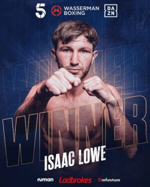 Isaac Lowe Instagram - Back with a bang 💥💥🔥 
 Thank  u @wassermanboxing 
@sauerlandbros  on to the nexts