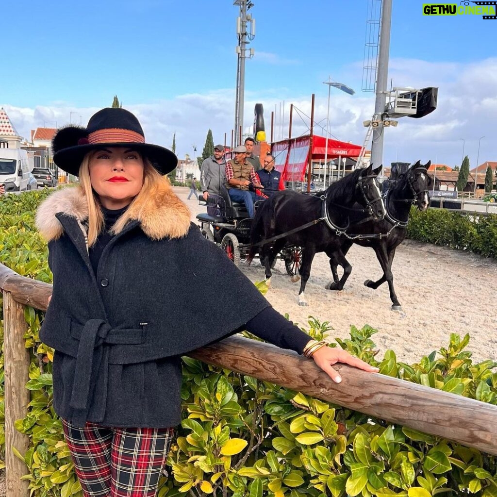 Isabel Angelino Instagram - Sera feira na Golegã , na Feira do Cavalo 🐎 Feira Nacional Do Cavalo