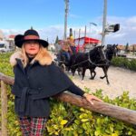 Isabel Angelino Instagram – Sera feira na Golegã , na Feira do Cavalo 🐎 Feira Nacional Do Cavalo