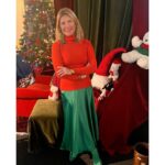Isabel Angelino Instagram - Christmas colors 🎄❤️ . Saia @boho.chic.trendy_ Casa do Artista