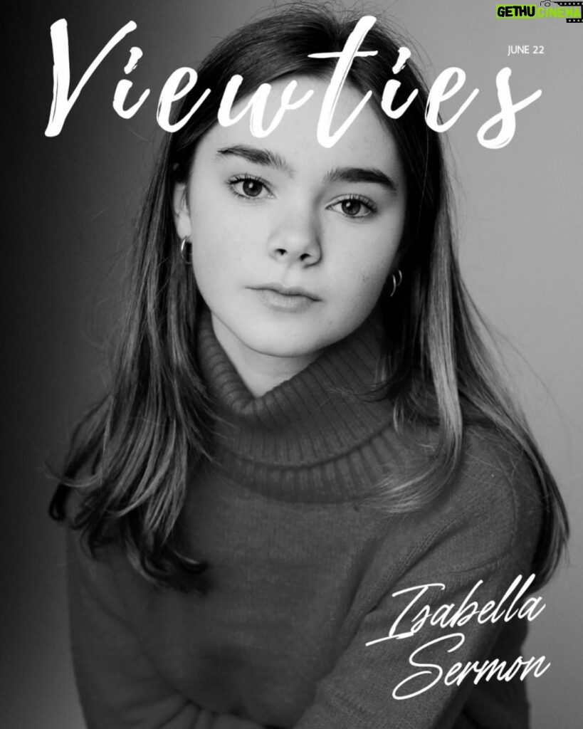Isabella Sermon Instagram - Viewties Cover June 2022 Thanks to: @viewtiesmag @status_pr Article in bio Photography: @ruthcrafer