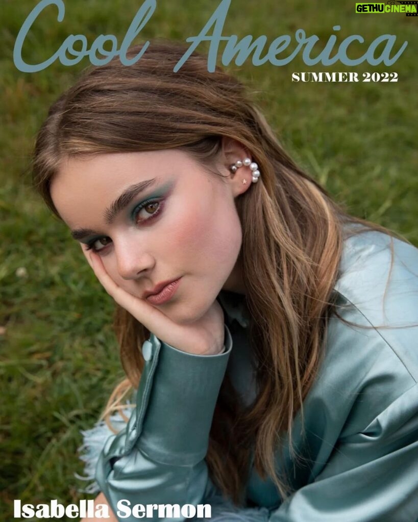 Isabella Sermon Instagram - @coolamericamag Summer 2022 Online Edition!! Print edition will be available on 17th of June with even more images!! Thanks so much to the amazing team: Photographer: @jemimashoots Styling: @ruta.jane HMU: @daisyholub.makeup using Fenty and Got 2b Writer: @inesshubshizky Link for article is in bio