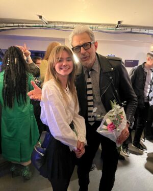 Isabella Sermon Instagram - Saw the amazing @jeffgoldblum performing last night at the Royal Festival Hall !!