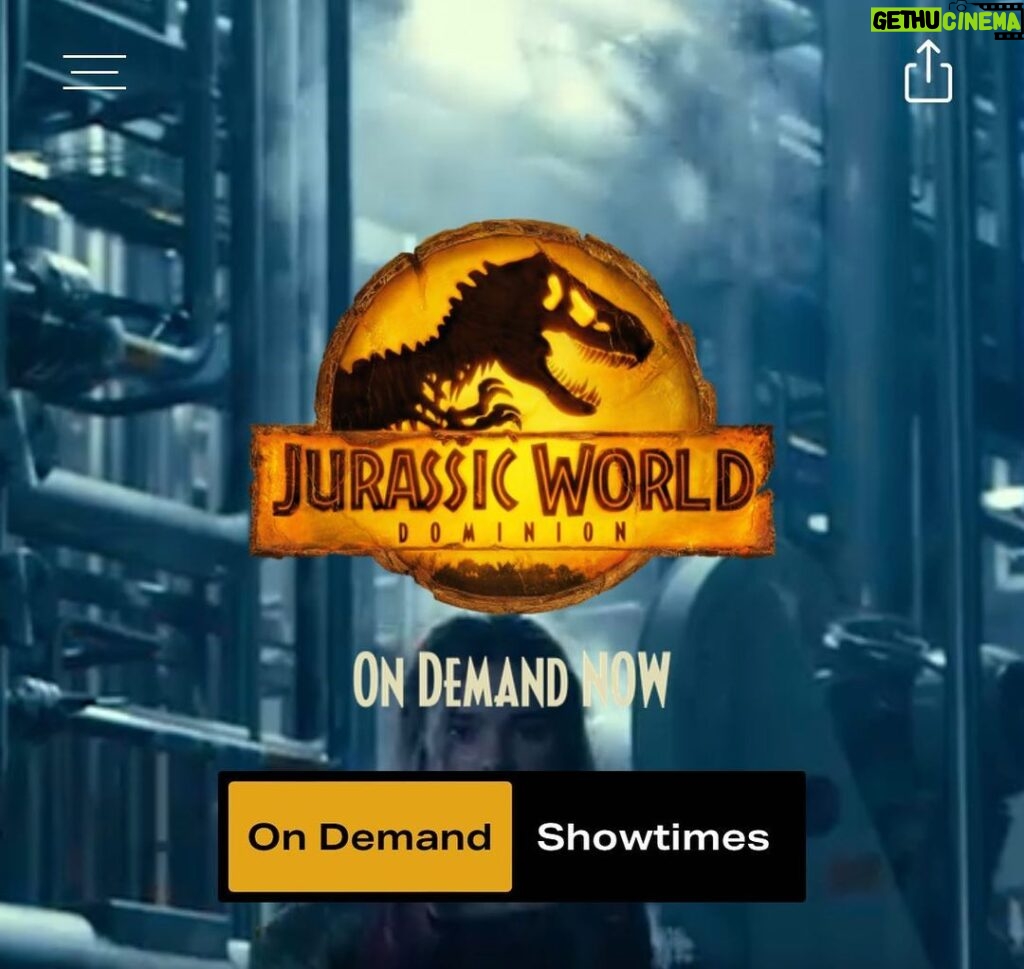 Isabella Sermon Instagram - This new Extended Edition of #JursassicWorldDominion is so much fun to watch. Seeing the cast laughing throughout all the bonus features makes me smile. See for yourself on August 16th when it comes out on Digital, 4K UHD and Blu-ray https://uni.pictures/JWD 👍