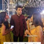 Ishaa Saha Instagram – #AbirChatterjee , #TrinaSaha , #IshaaSaha viral video at #SauravDarshana #wedding #DSav 😀😀😀…Wait for the end for @ishaasaha_official dialogue 😄