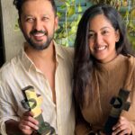 Ishita Dutta Instagram - Honoured to be crowned The Digital Jodi of the Year! 🏆🌟 Huge thanks to our incredible fans for the unwavering support. Your love fuels our digital journey, and we’re grateful for each one of you. Here’s to many more adventures together! 💖🙏 #Jodioftheyear