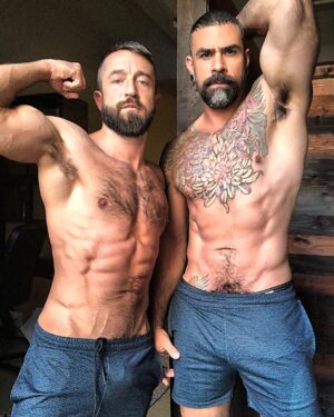 Israel Zamora Instagram - Good morning!
Good old morning stretch before the gym 
#gaycouple #losangeles #instahunk #gaydaddy #gaysnap #gaymuscle #gayfit #gayhunk #scruf #beardgang #gayscruff #gayhot #sexygay 
#gayguy #gayfallow #instagay #gaybeard #sexygay #tattoo #tattoomen #beautiful #beautifulmen #gaymen #homographias