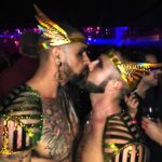 Israel Zamora Instagram - Wearing @shokrala for New Year’s Eve in #losangeles #valkyrie #newyearseve #gaycouple #Fashion #instahunk #gaydaddy #gaysnap #gaymuscle #gayfit #gayhunk #scruf #beardgang #gayscruff #gayhot #sexygay #gayguy #gayfallow #instagay #gaybeard #sexygay #tattoo #tattoomen #beautiful #beautifulmen #gaymen