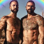 Israel Zamora Instagram - Hope your week is off to a good start ✨👬✨ #photoshoot #instahunk #boyfriend #loveislove #sexygaymen #gaydaddy #gaysnap #gaymuscle #gayfit #gayhunk #scruf #beardgang #gayscruff #gayhot #sexygay #gayguy #gayfallow #instagay #gaybeard #sexygay #tattoo #tattoomen #beautiful #beautifulmen #gaymen