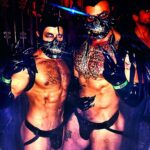 Israel Zamora Instagram - The @bouletbrothers #halloween ball was epic!! #witch #instahunk #gaydaddy #gaysnap #gaymuscle #gayfit #gayhunk #scuf #beardgang #gayscruff #gaycouple #gayhot #halloweencostume #gothic #beauty