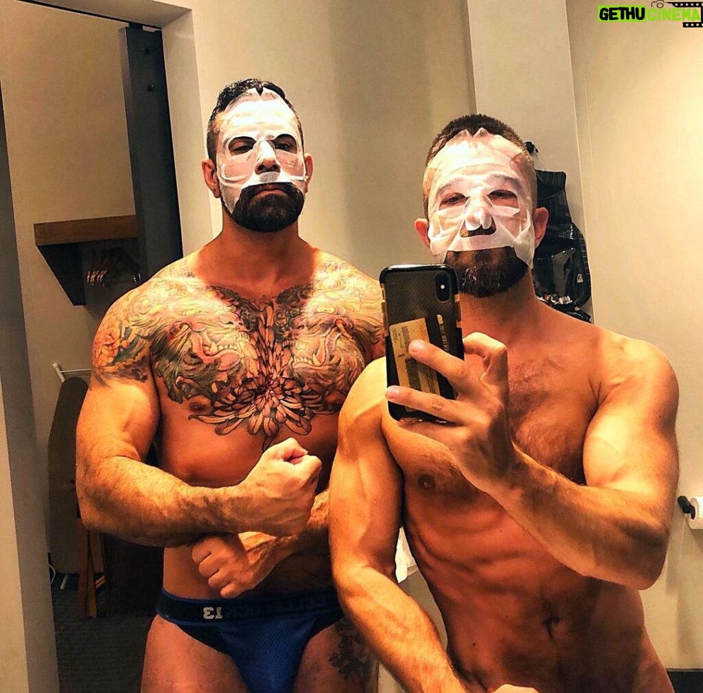 Israel Zamora Instagram - Our last night in Salem doing a little #pampering I love that town, I will be back “ “ “ #salemmassachusetts #witch #instahunk #gaydaddy #gaysnap #gaymuscle #gayfit #gayhunk #scuf #beardgang #gayscruff #gaycouple