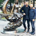 Israel Zamora Instagram - Loving the fall leaves and the beautiful of Salem #salemmassachusetts #witch #instahunk #gaydaddy #gaysnap #gaymuscle #gayfit #gayhunk #scuf #beardgang #gayscruff #gaycouple Salem, Massachusetts