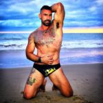 Israel Zamora Instagram – Photo for @poolboybrand  behind the scenes for  @sharonneedlespgh music video monster mash
thanks boys for the amazing swim trunks! I love them!! #musicvideo #monster mash #swimwear #instahunk #instagay #gayfit #gaybeard #gaymuscle #beautiful #men #california #queerculture #scruff #scruffygay #gayfollowback #gayhot #gayguys