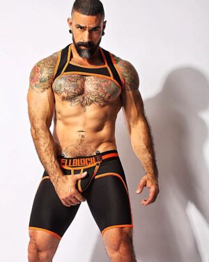 Israel Zamora Instagram - @cellblock13la #photoshoot #instahunk #menfashion #feetfetishnation  #gaysnap #gaymen #gayfit #gaymuscle #beardgang #musclemen #tattoo #gayhot #gaybeard #gaybearded #gayguys #instagay #gayfallow #beautifulmenswear