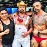 Israel Zamora Instagram – The last @summertramp of the season with these two amazing humans #beautiful #losangeles #queer #culture #scruffygay #gaydaddy #gaymuscle #tattoo #beautifulmen #sexygay