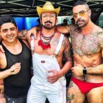Israel Zamora Instagram - The last @summertramp of the season with these two amazing humans #beautiful #losangeles #queer #culture #scruffygay #gaydaddy #gaymuscle #tattoo #beautifulmen #sexygay