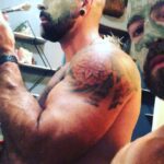 Israel Zamora Instagram - #skincare #bathroomselfie #scruffygay #gaymusclebear #shenanigans