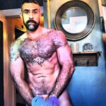 Israel Zamora Instagram - Good morning! These past few days of indulgence are catching up with me! Time to dial it back in #scruffygay #summerbodyinprogress #instagay #bathroomselfie #beards #tattoos #gaydaddy