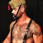 Israel Zamora Instagram - A little teaser pic from the photo shoot I did with @photojbradley this last weekend #beautifulmen #muscle #tattoo #scruff #scuffygay #sexygay #queerart #queer #culture #beard #daddy