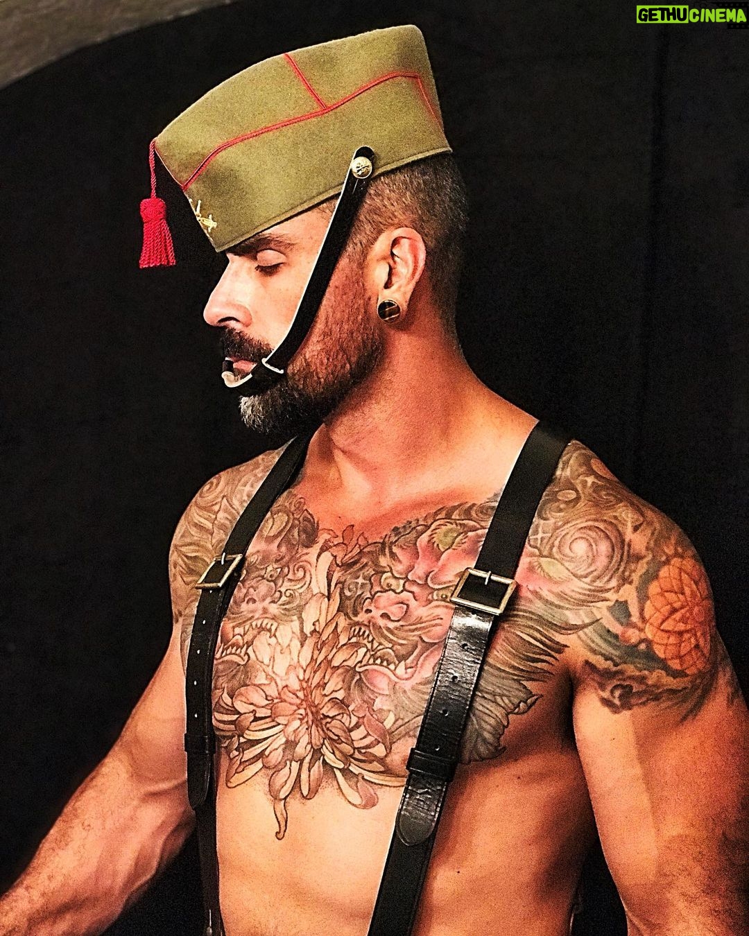 Israel Zamora Instagram - A little teaser pic from the photo shoot I did with @photojbradley this last weekend #beautifulmen #muscle #tattoo #scruff #scuffygay #sexygay #queerart #queer #culture #beard #daddy