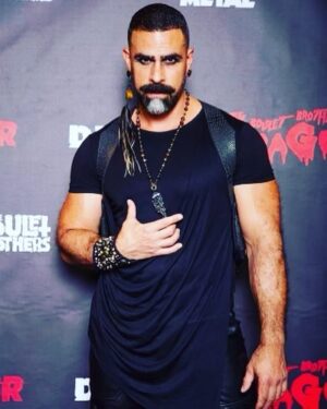Israel Zamora Instagram - Walking the #redcarpet at the #dragula premier, this weekend coming up will be epic. Can’t wait for the @bouletbrothers #halloweenparty