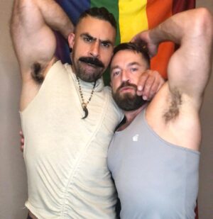 Israel Zamora Instagram - Happy Pride to all our buddies from our pits to yours . With my boo @arh.83