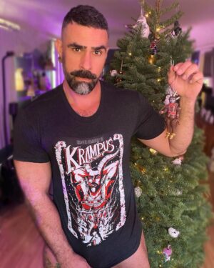 Israel Zamora Instagram - Have you been on the naughty list? Get my Krampus shirt while they last