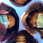 Izabella Alvarez Instagram - Hey hi we are freezing while filming Montreal, Quebec