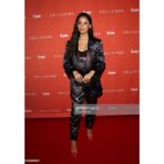 Izabella Alvarez Instagram - thank you to everyone who came out to support me at the LA premiere of @collisionsmovie last night ♡ small movie with a big message ! stylist: @veronica.graye hair: @lucy_gedjeyan makeup: @jennagaragiola