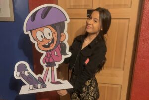 Izabella Alvarez Instagram - casagrandes launch party last night 🧡 thank you to the beautiful @nickelodeon team for throwing us this special night <3