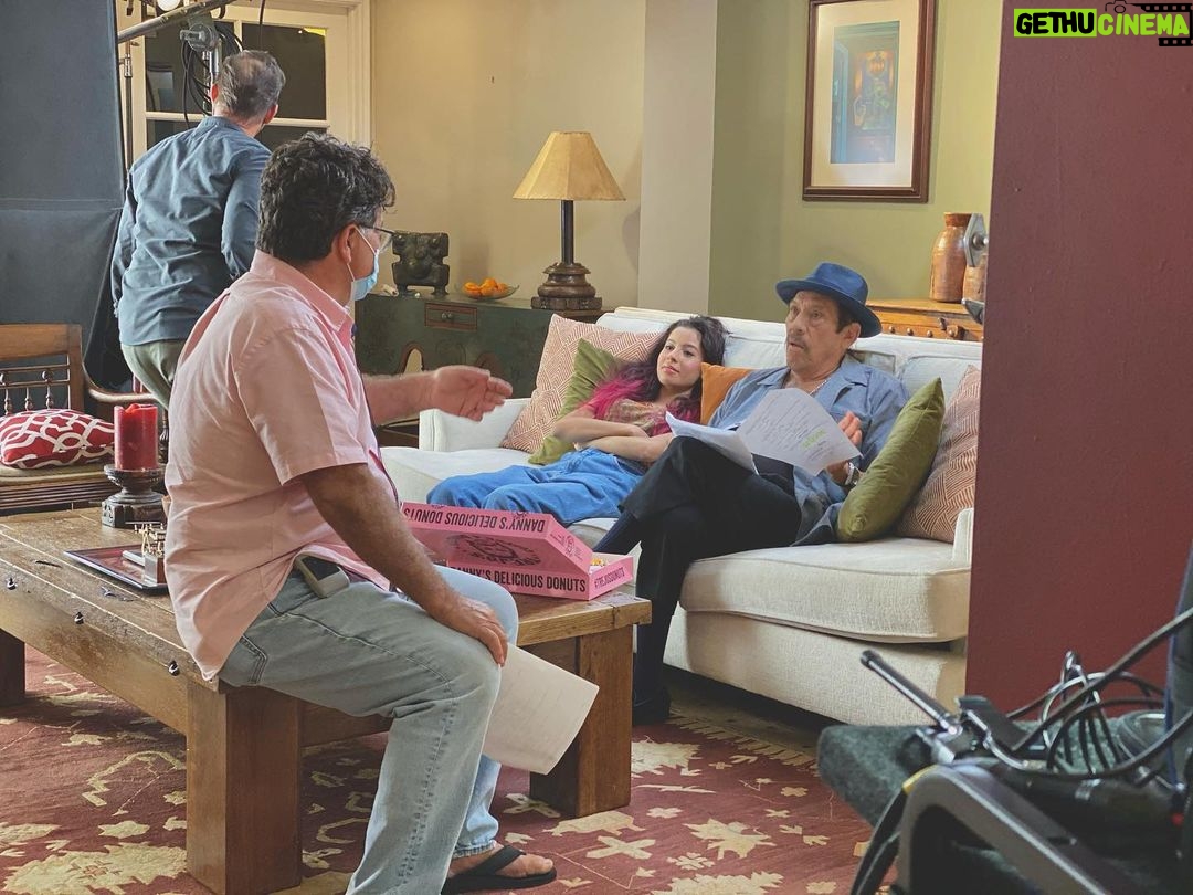 Izabella Alvarez Instagram - Back filming w tio @officialdannytrejo Los Angeles, California
