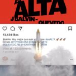 J Balvin Instagram - Ya disponibleeee, hay party en la terraza🌃 siempre #EnAlta @quevedo.pd @yovngchimi @omarcourtz @hearthismusichtm