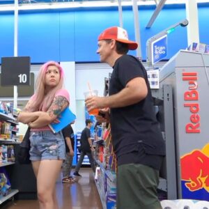 Jack Vale Instagram - Farting at people of Walmart while looking at them.
