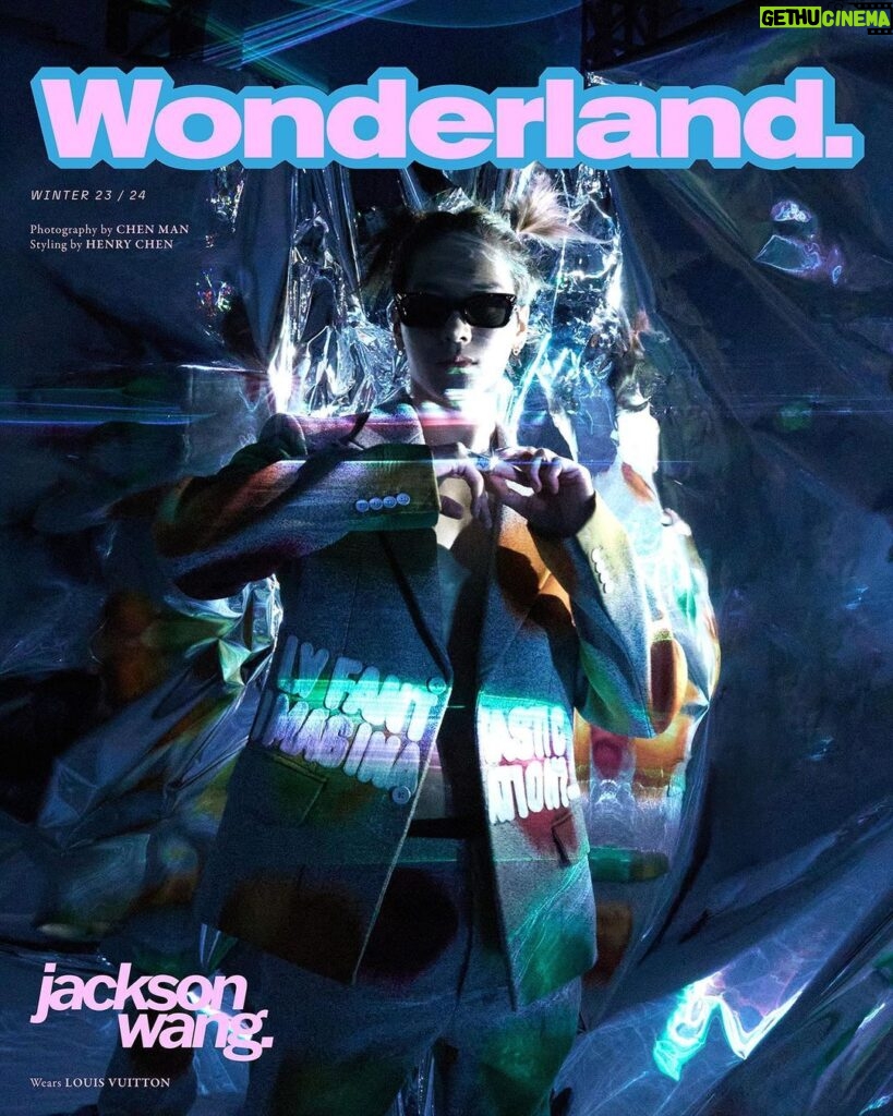 Jackson Wang Instagram - Wonderland. CN Oct. 2023 & UK Winter 23/24 Issue Cover . @wonderland.china @wonderland . #JacksonWangXWonderland #MAGICMAN2 #TEAMWANGrecords @teamwang
