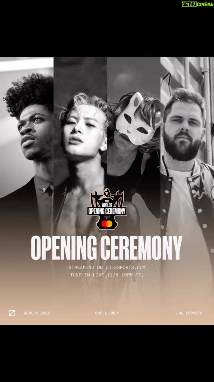 Jackson Wang Instagram - #MAGICMAN is coming. . Worlds2022 Opening Ceremony Nov. 5 (5PM PT),San Francisco . Streaming on lolesports.com . @LeagueOfLegends @lolesports @riotgamesmusic @riotgames #Worlds2022 #JacksonWorlds2022