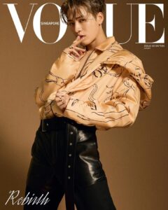 Jackson Wang Instagram - Vogue Singapore’s October “Rebirth” Issue. @voguesingapore . #MAGICMAN tour is comin to ya 💋