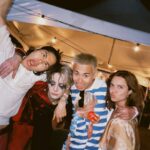 Jackson Wang Instagram - Coachella 2023 has been really a complicated memory. In the middle of my 1st world tour, in the middle of having an unstable state of mindset, in the middle of finding myself in the lost, and in the middle of various things happening around me. Ups and downs were crazy, and it’s still crazy at the moment for me. But I gained something really meaningful to me. A group of real friends & family. Not only the fact that they are really talented human beings, but they are positive, encouraging, inspiring and good energy. I personally think it’s not easy to have simple, honest, and transparent conversations with anyone in any industry. Thought it was okay but it can turn out nothing like u can imagine. The intention and set of gestures slowly gets revealed when it’s too late to do anything about it anymore. But of course, it’s a part of life we all have to experience and go through to grow,l ancompletely fine with. Also fortunate that I get to learn to cherish the repetitive pain over years and accept reality in different conditions. Everyone is just different. But I got to experience what I have always wanted in life with this circle of people. Not just about work, but about life - about the standard of happiness & satisfaction. About what is the standard of perfect to every single one of us. About what we believe, what we love and what our gut feeling tells us. That is perfect to us. That’s our magic. It’s magical and I cherish every moment of it. I really want to thank them truly for being who they are, and I’m so grateful to be able to connect with these amazing people. And you know it’s a real one when you can already envision spending time together with the people in ur late age when nothing matters but your standard of happiness. The fam @kinjaz @seanlew @madison_olandt @_anthonylee_ @v1nh @bam_martin @carlodarang @kayceerice @audreylanepartlow @mack.jarrett @kathcheng @kevinlimagic @wally.seo @ihannofficial @darylk_ @choiyikwan @teamwang @88rising @ryce_ent Tonight I’m having the LA #MAGICMANWorldTour