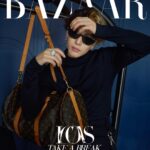 Jackson Wang Instagram - BAZAAR ICONS . #BAZAARICONS #TEAMWANGrecords @teamwang