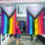 Jacqueline Emerson Instagram - ❤️🧡💛💚💙💜🤍💖💙#provincetown priiiiiiide baby xx Provincetown, Massachusetts