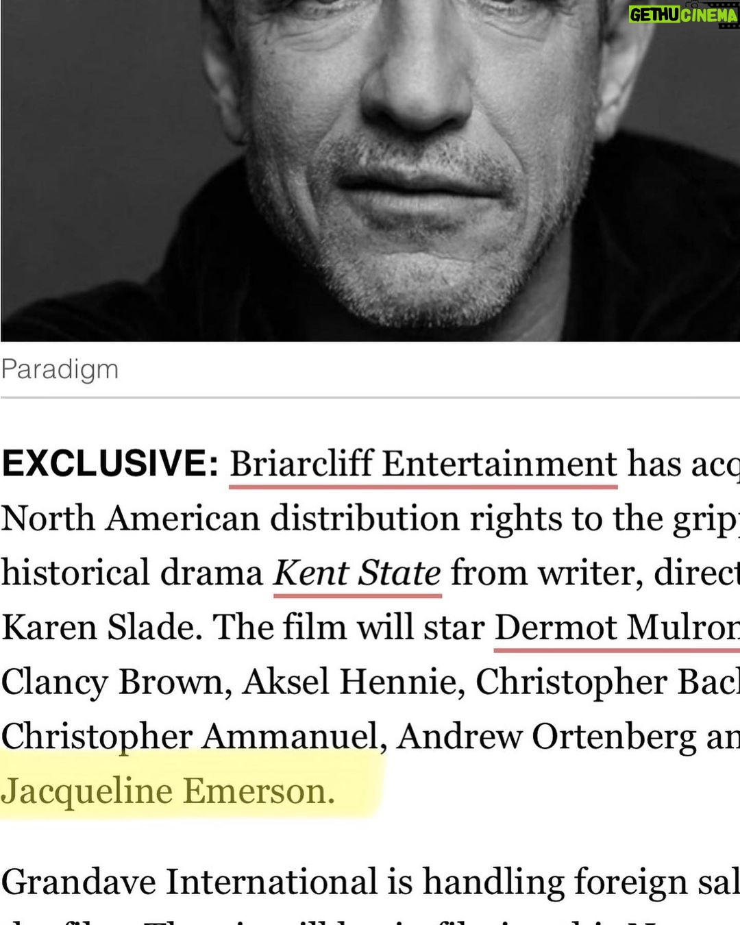 Jacqueline Emerson Instagram - Soooooooo stoked about this film!! More announcements coming soon. Woot! #KentState